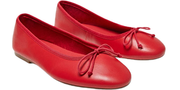 pantofi-balerini-dama rosii