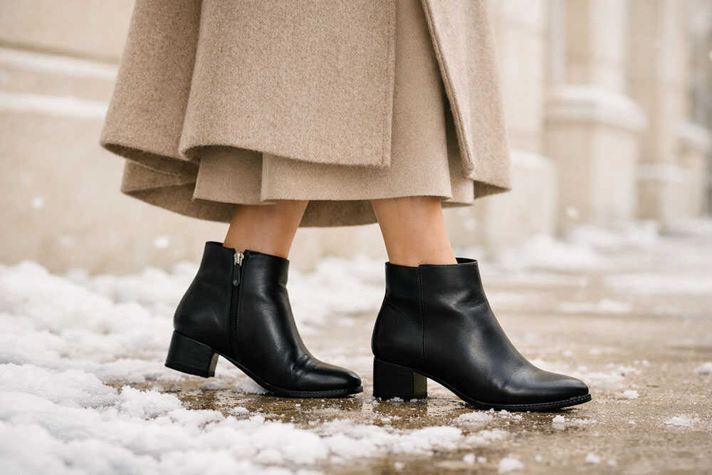 ghete-dama-iarna-elegante ghete dama iarna elegante din piele naturala